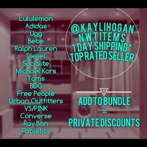 ASSC, lululemon, Pink, Toms, Hunter, Uggs